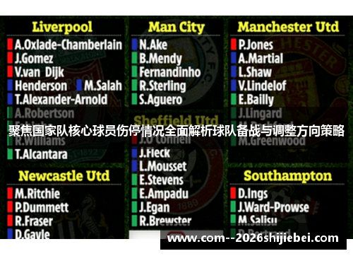 聚焦国家队核心球员伤停情况全面解析球队备战与调整方向策略